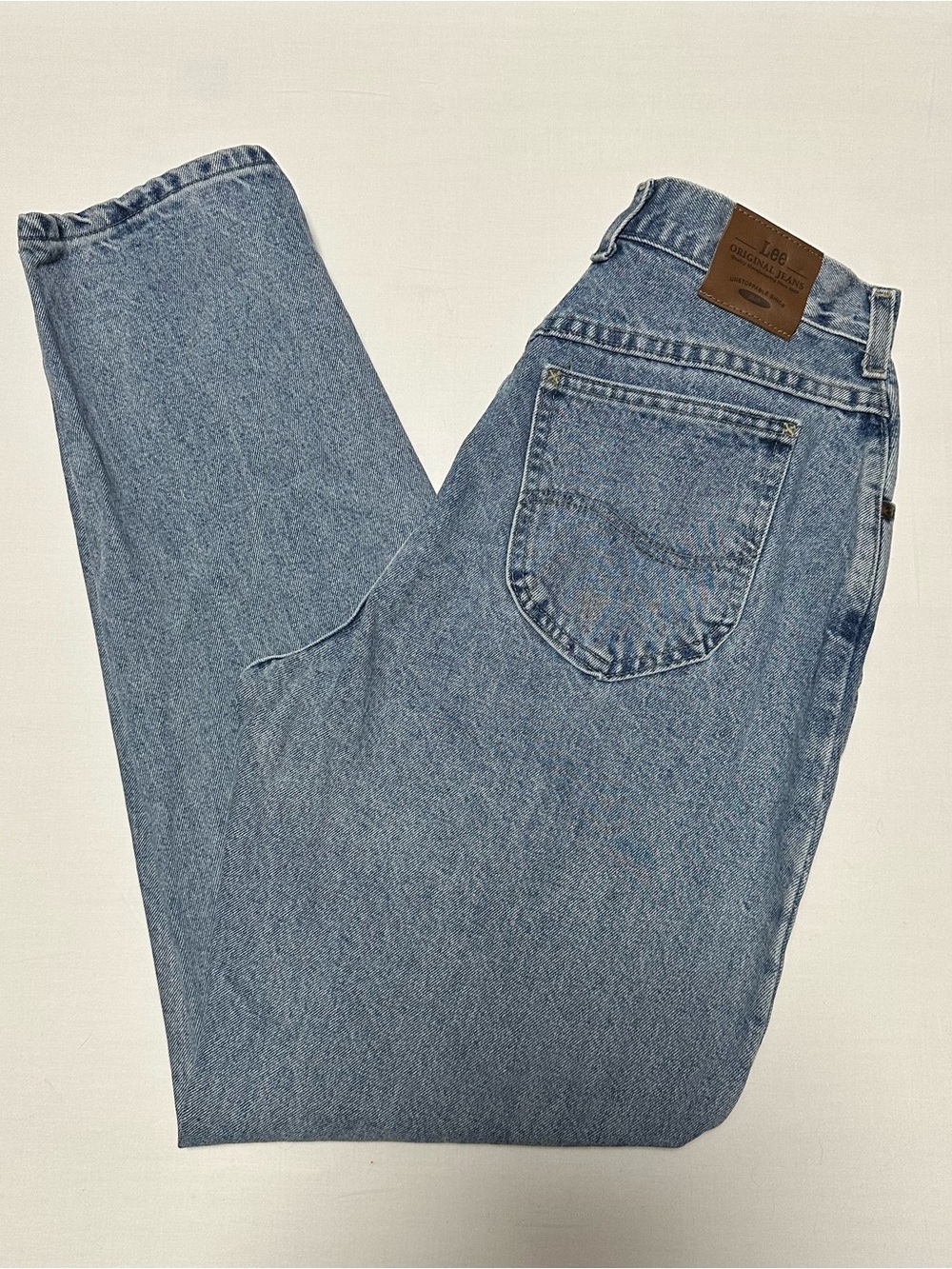 Vintage 90s Lee High Rise Straight Leg Jeans
